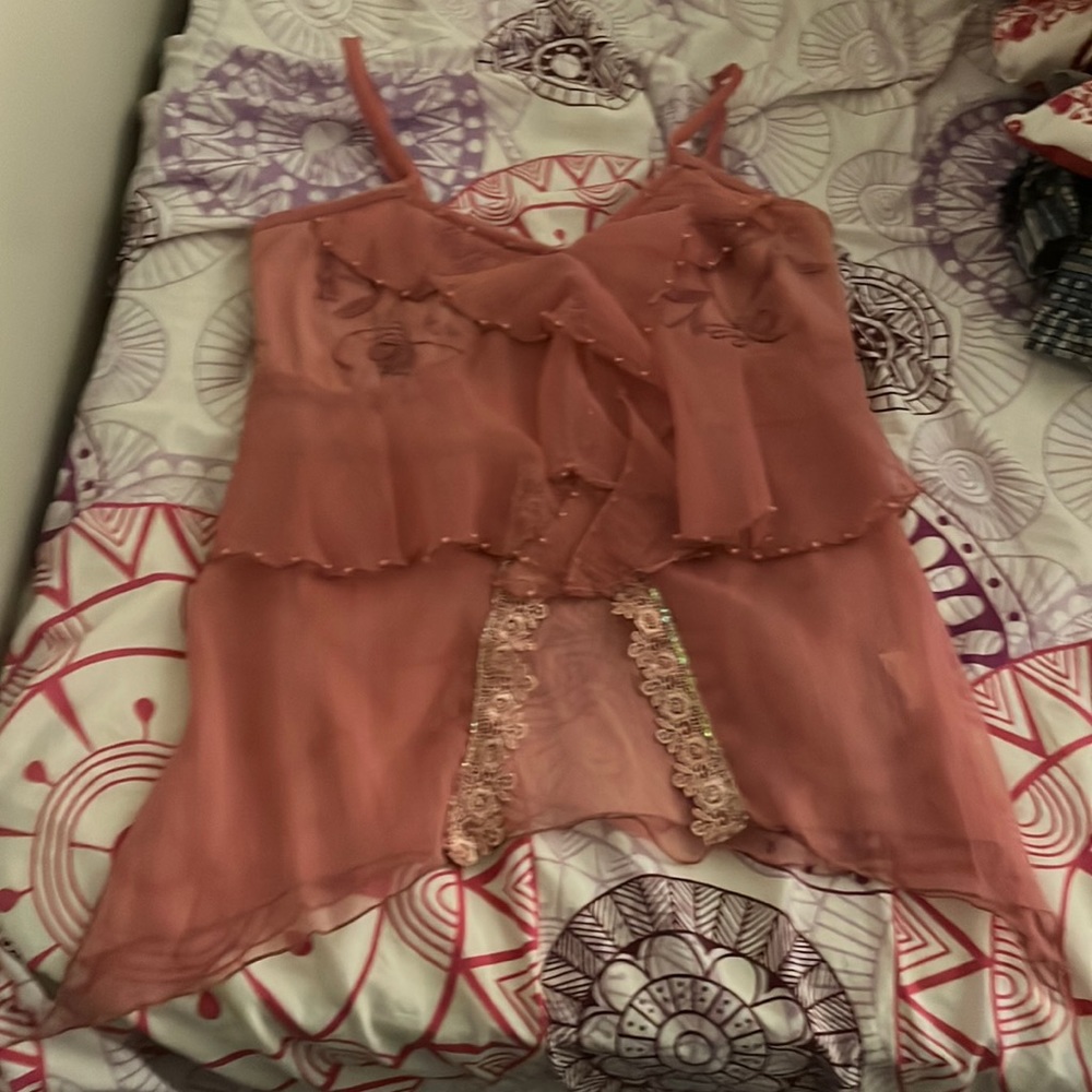 Pink Fairycore top